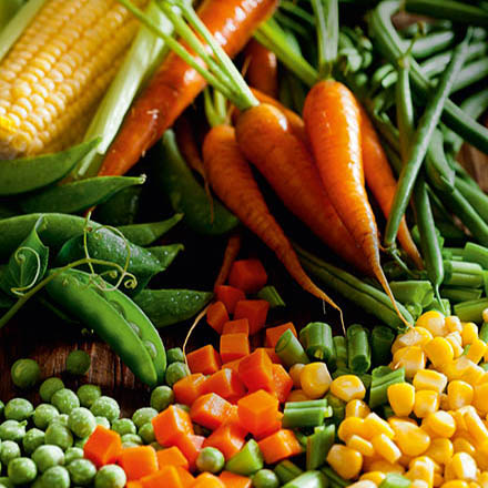 Layered veg, it's a thing