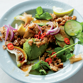 Asian chicken salad