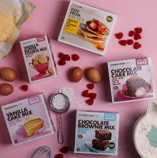 Get baking with our delicious range of baking kits 
