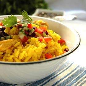 Easy chicken breyani