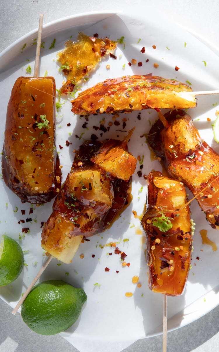 Candied pineapple with chilli and lime Woolworths.co.za