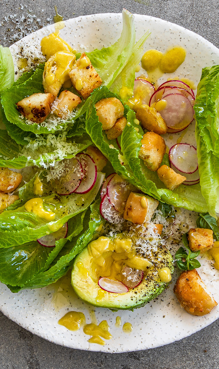This Parmesan and Crunchita™ salad is perfect for hot summer days