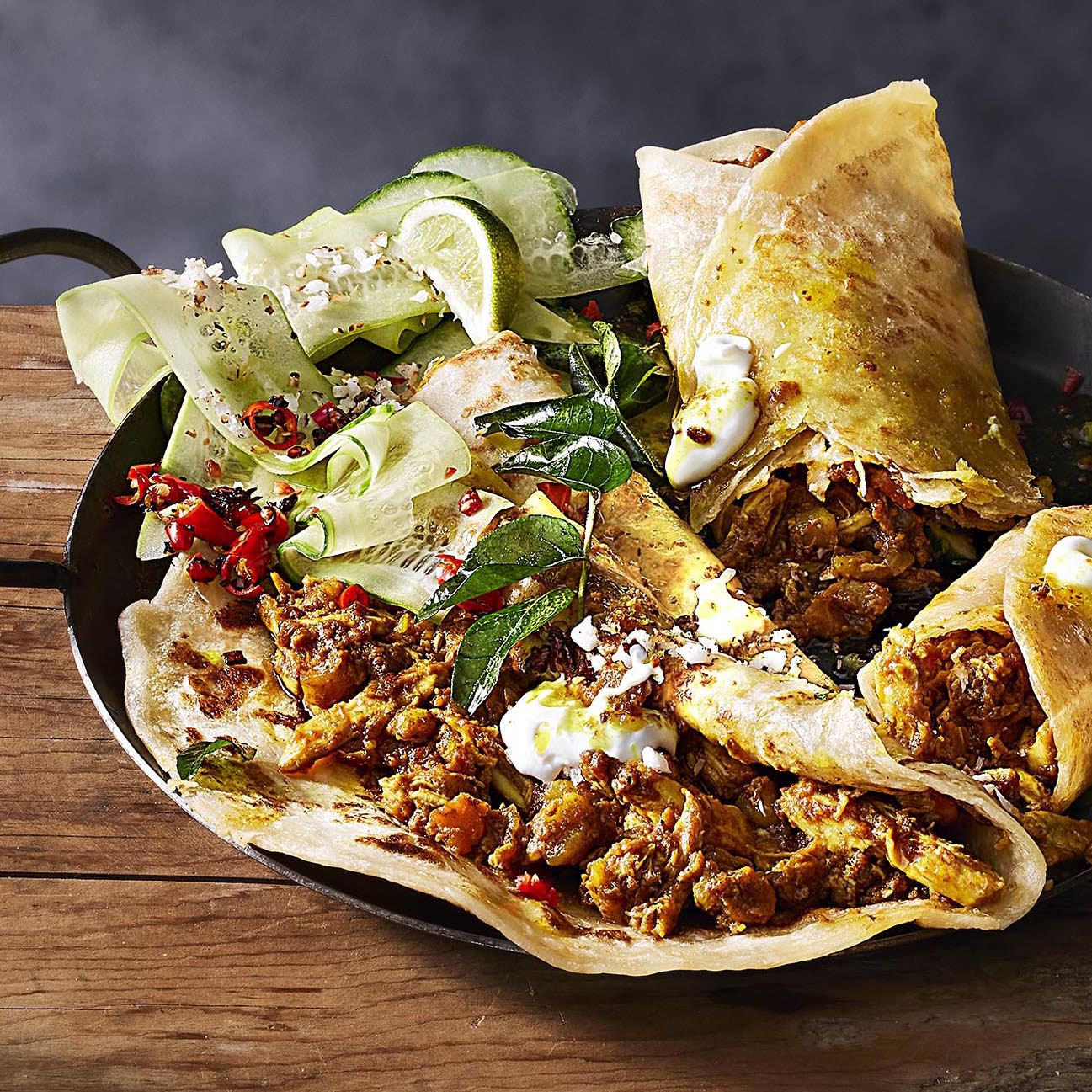 Ready-made Chicken Rotis