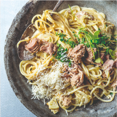 Tuna and fennel pasta