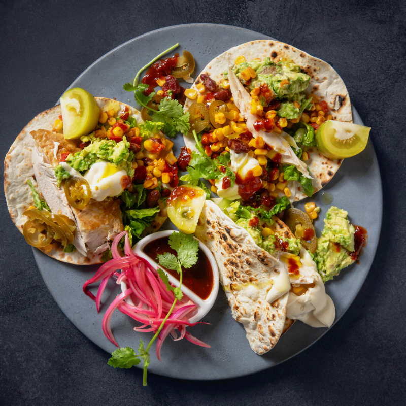 Spicy Corn Bean Mix & Chicken Tacos Woolworths.co.za