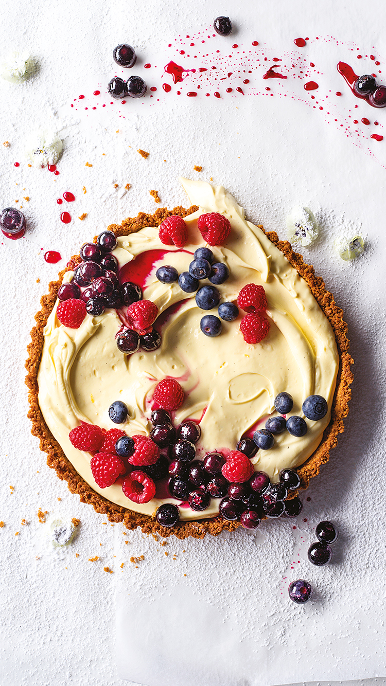 No-bake cheesecake