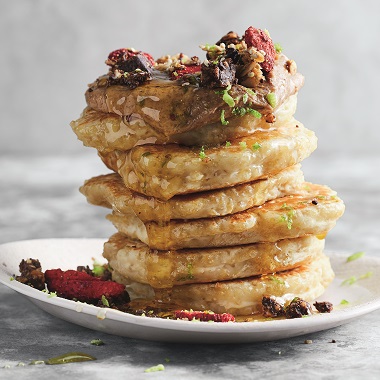 Fluffy Quinoa Flapjacks
