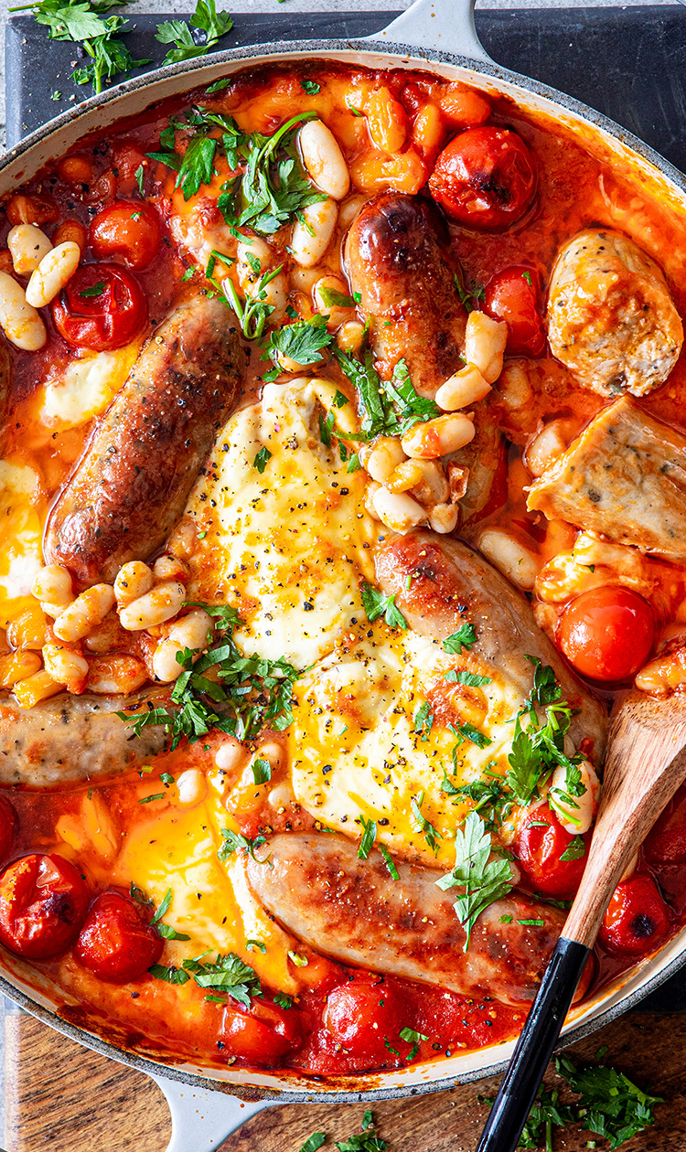 This Italianstyle sausage bake is as easy as it is delicious