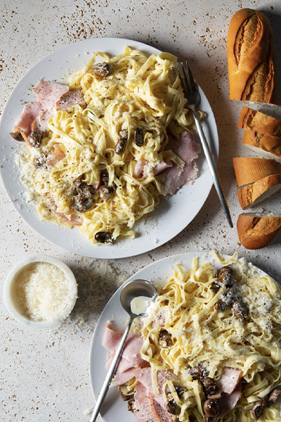 Your kids will love this pasta alfredo