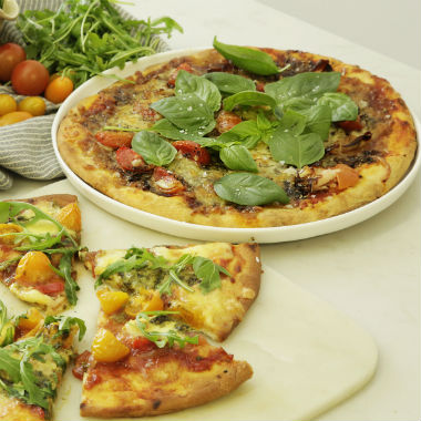 Quick and easy pizzas