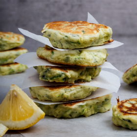 ZUCCHINI FRITTERS