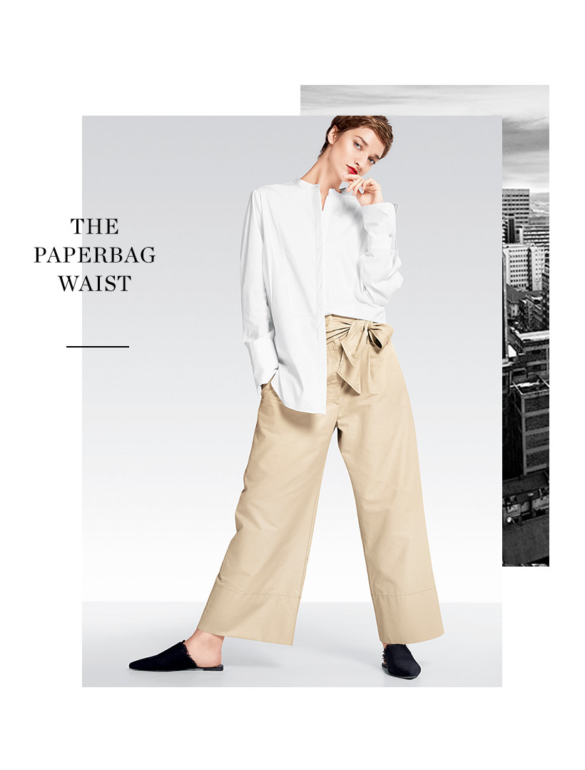 Buy Trousers with top stitch detailing Designer Wear  Ensemble