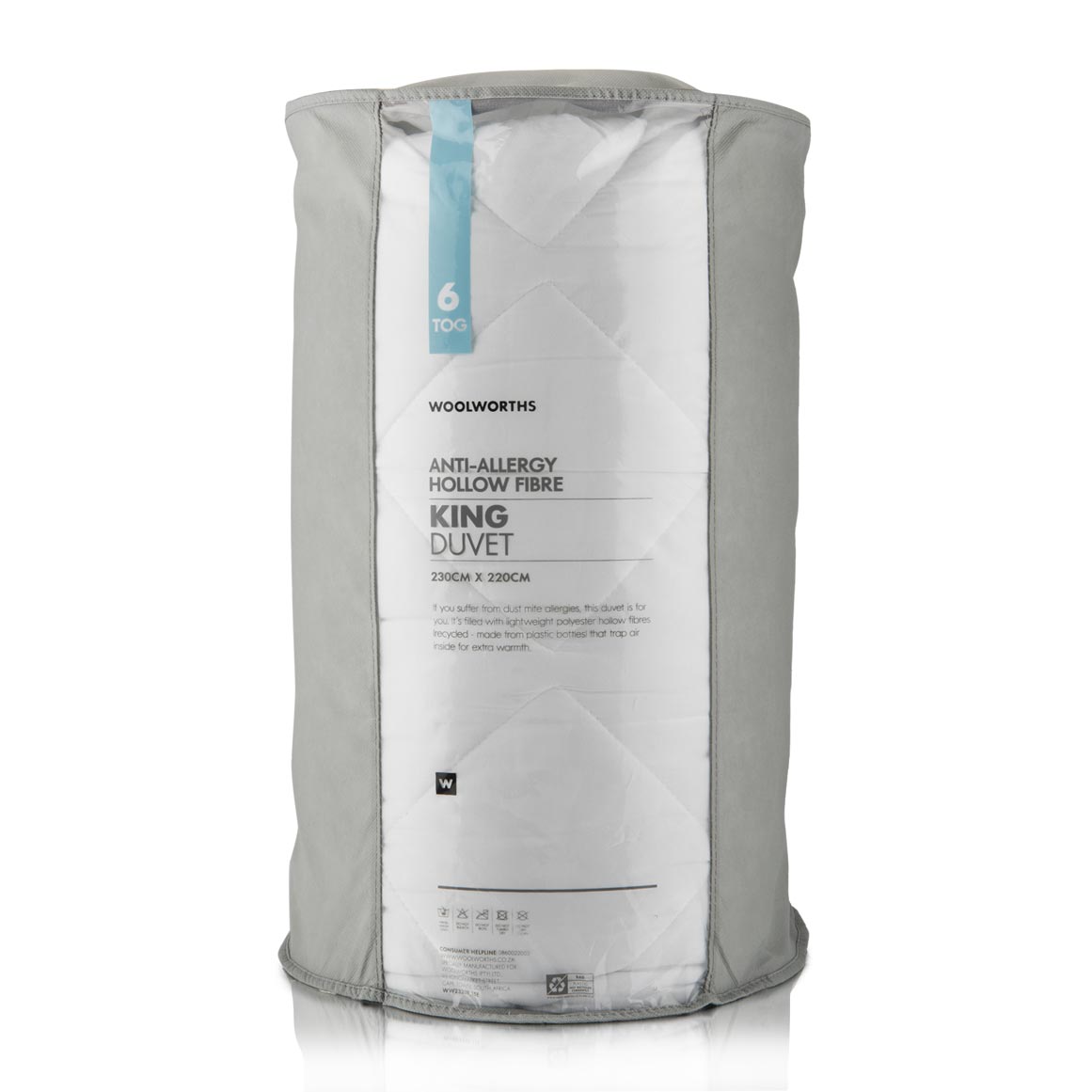 Anti Allergy Duvet Inner With Recycled Filling Woolworths Co Za