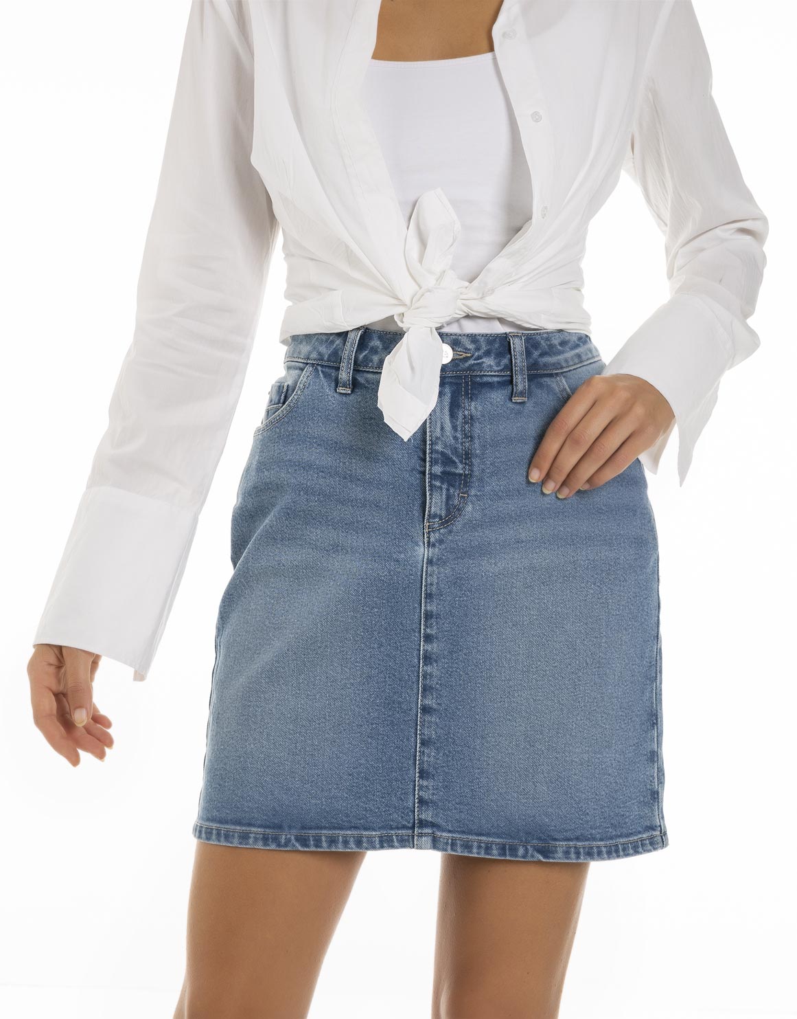 denim skirt woolworths