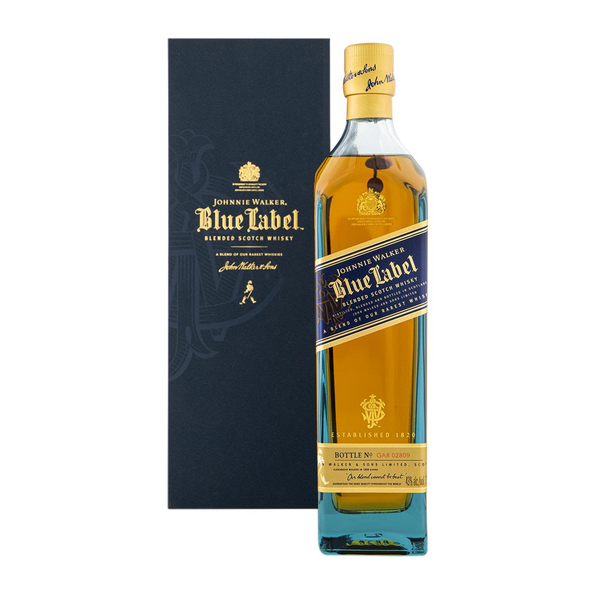 Johnnie Walker Blue Label Blended Scotch Whisky 750 ml