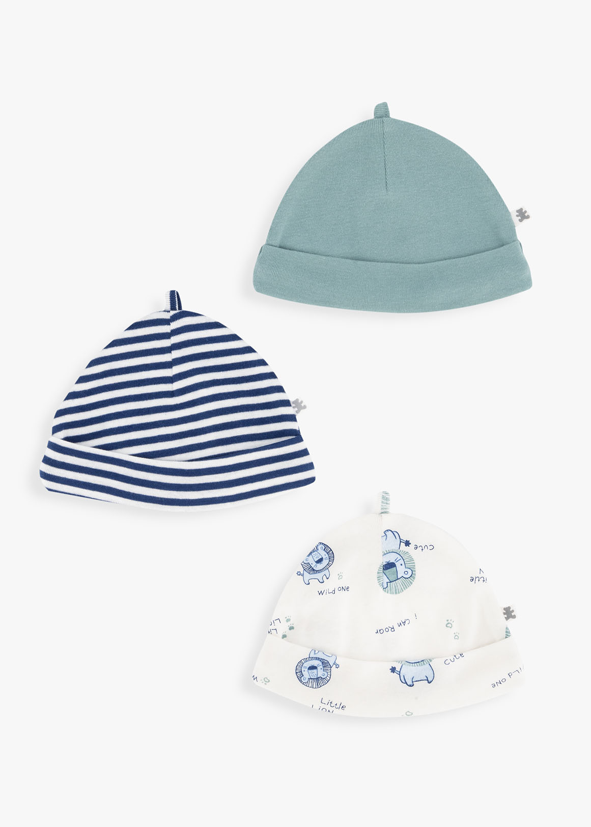 Multi Print Beanies 3 Pack | Woolworths 