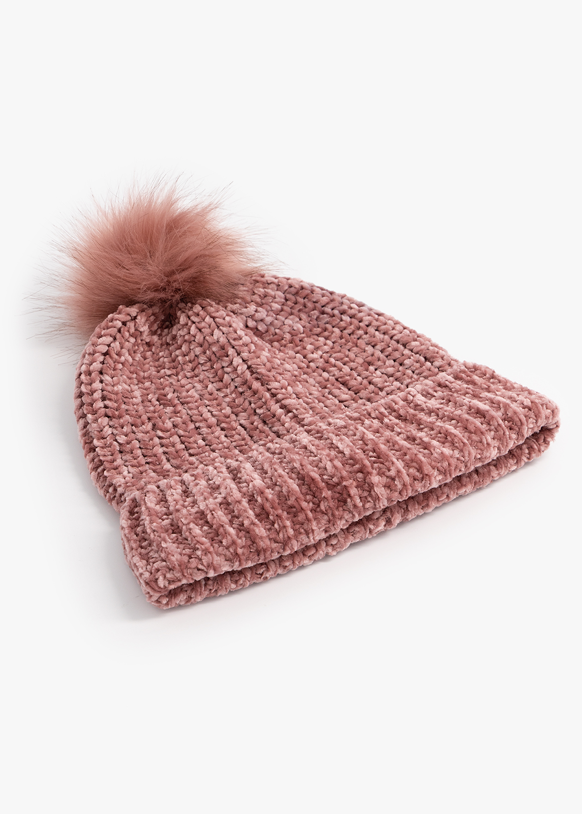 Pompom Chenille Beanie | Woolworths.co.za
