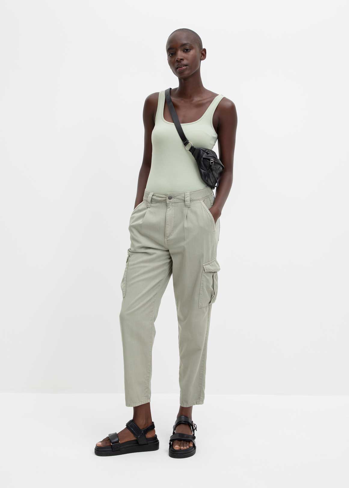Utility Cargo Pants Khaki 18