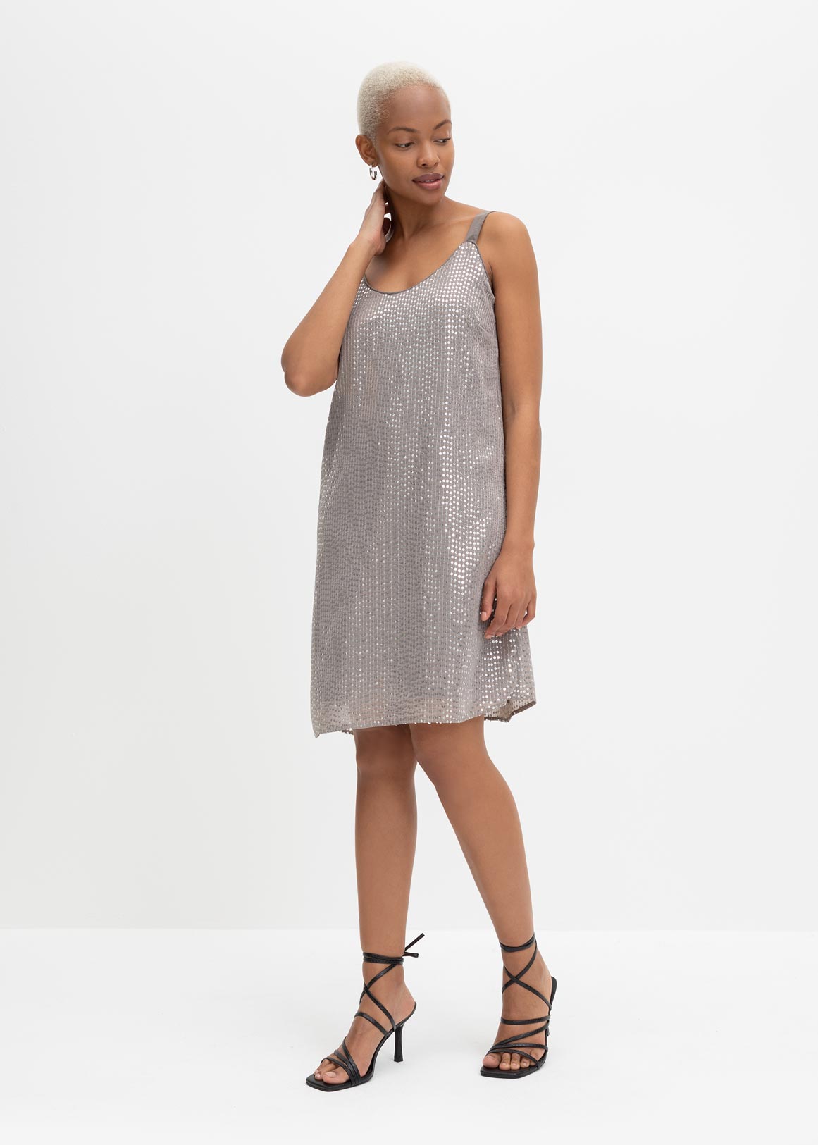 Strappy Sequin Slip Dress | Woolworths ...