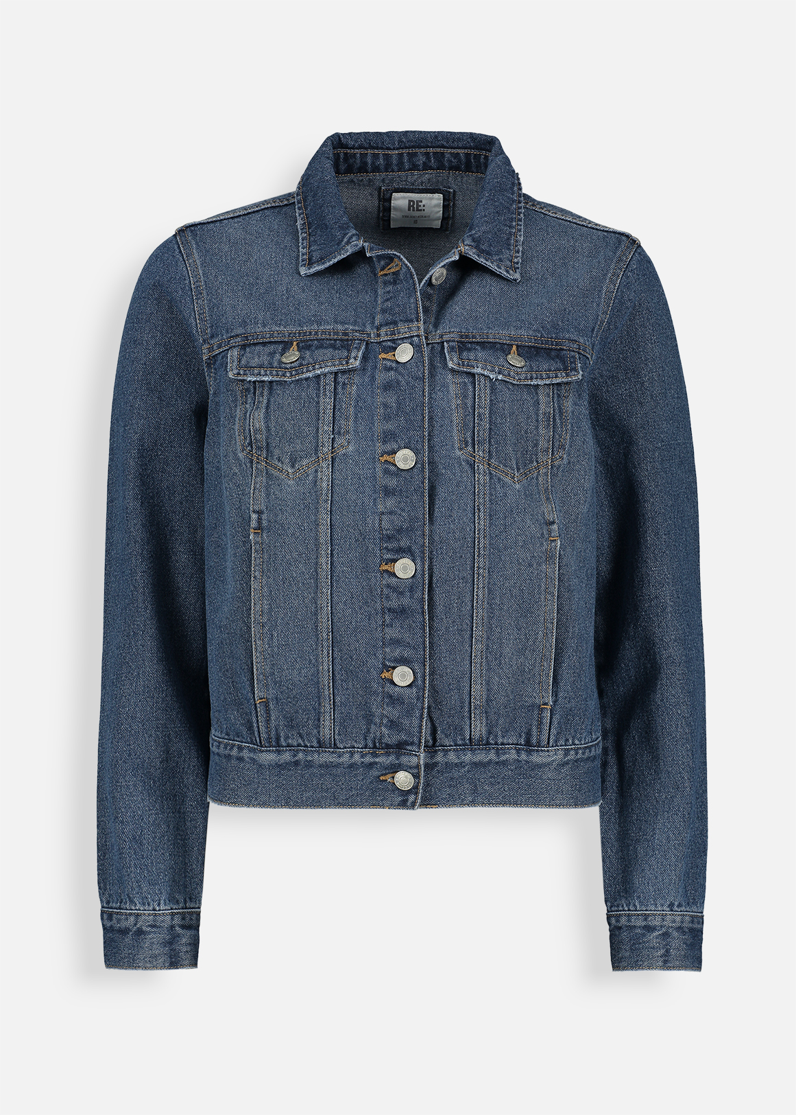 Denim jacket ladies sale clearance
