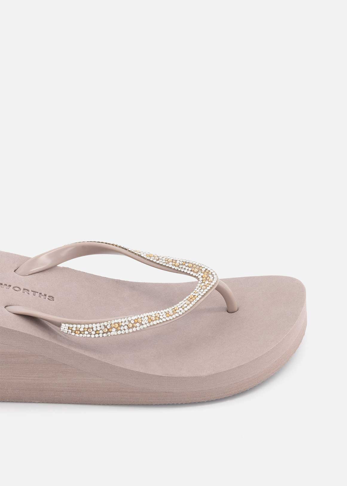 Wedge flipflop sale