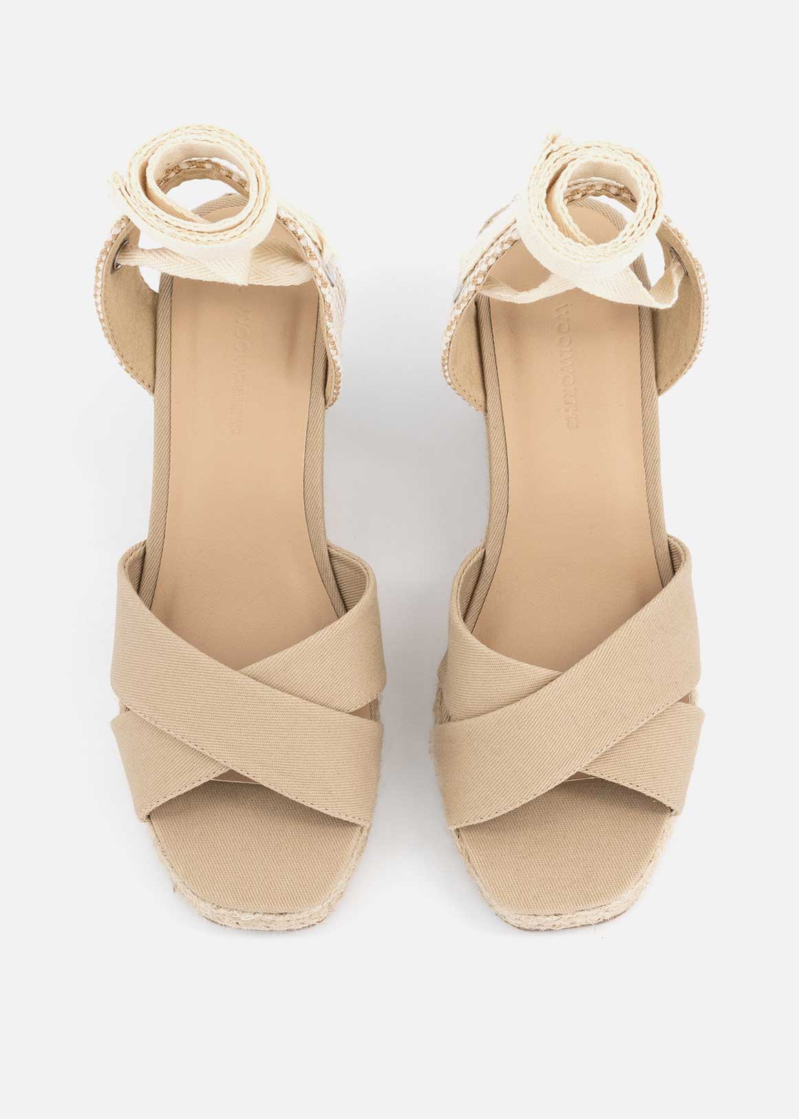 Ankle Tie Espadrille Wedges Woolworths .za