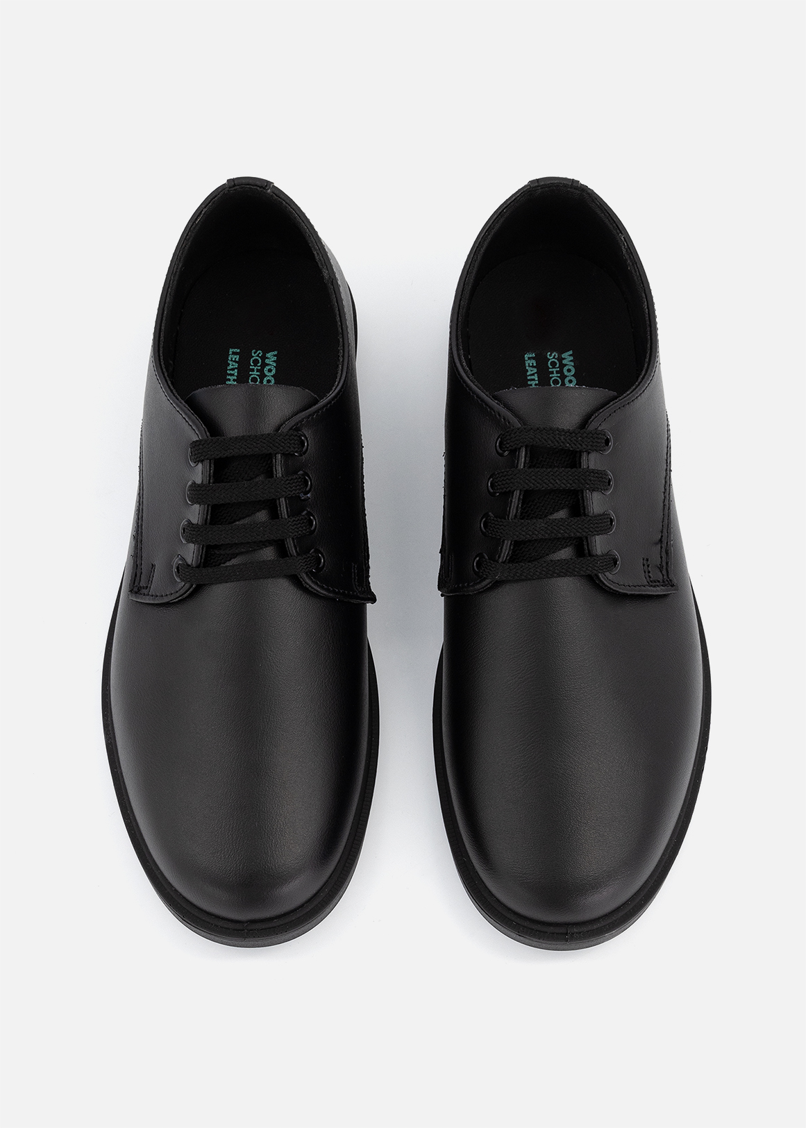 Leather Lace-up School Shoes (Size 2-10) Older Boy