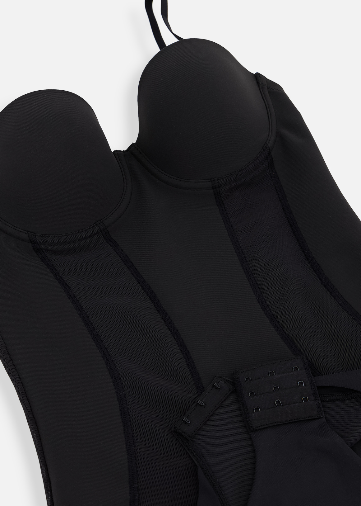 Padded Underwire Mesh Inset Bodysuit | Woolworths.co.za