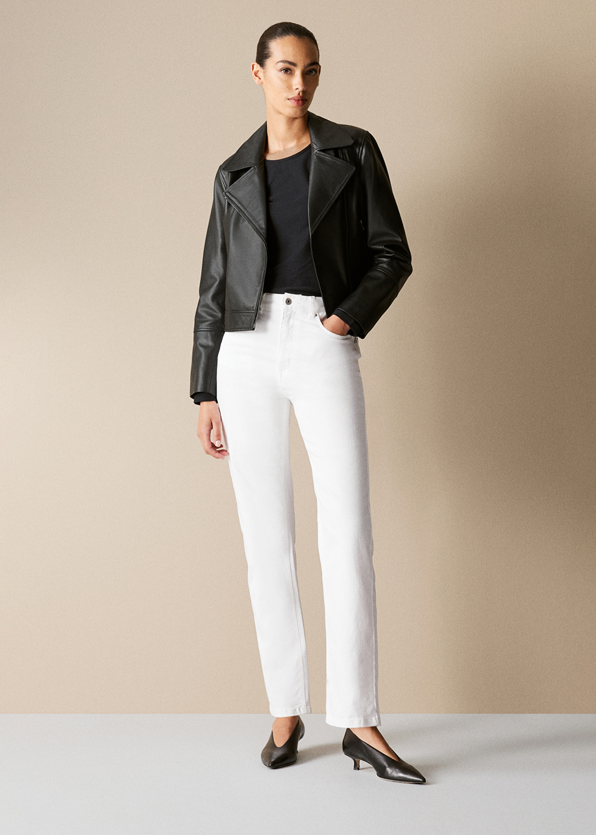 Leather Biker Jacket Woolworths .za