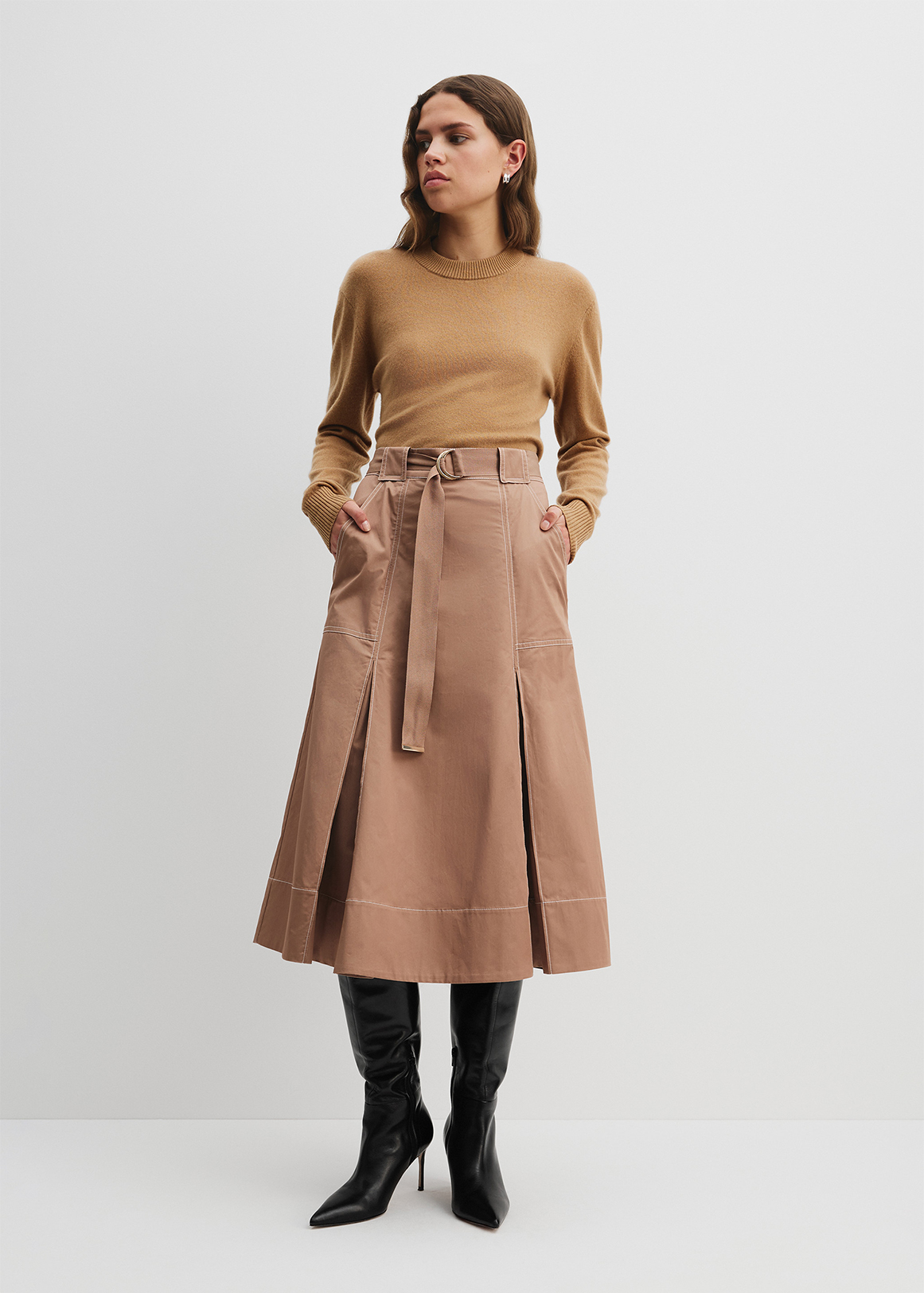 Pocket Detail Skirt | Woolworths.co.za