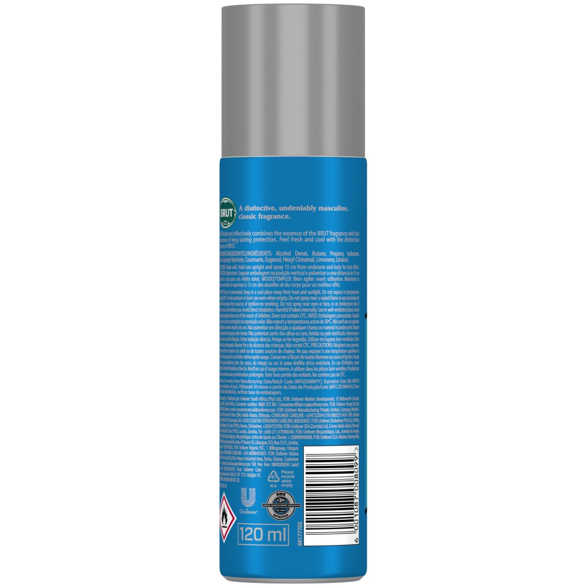 Brut Alaska Deodorant Body Spray 120 ml