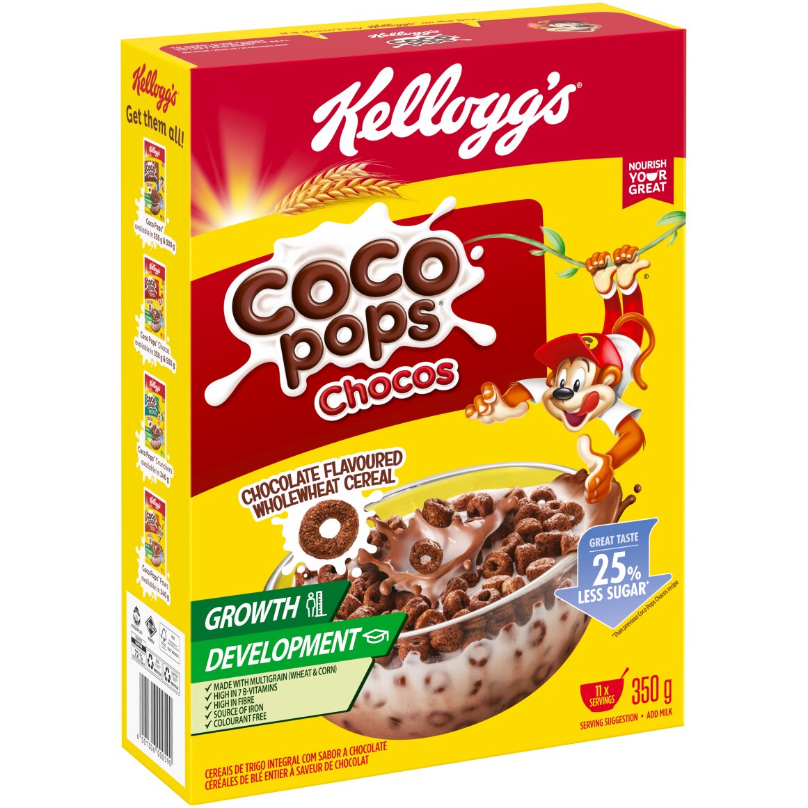 Kellogg's Coco Pops Choco's 350 g | Woolworths.co.za