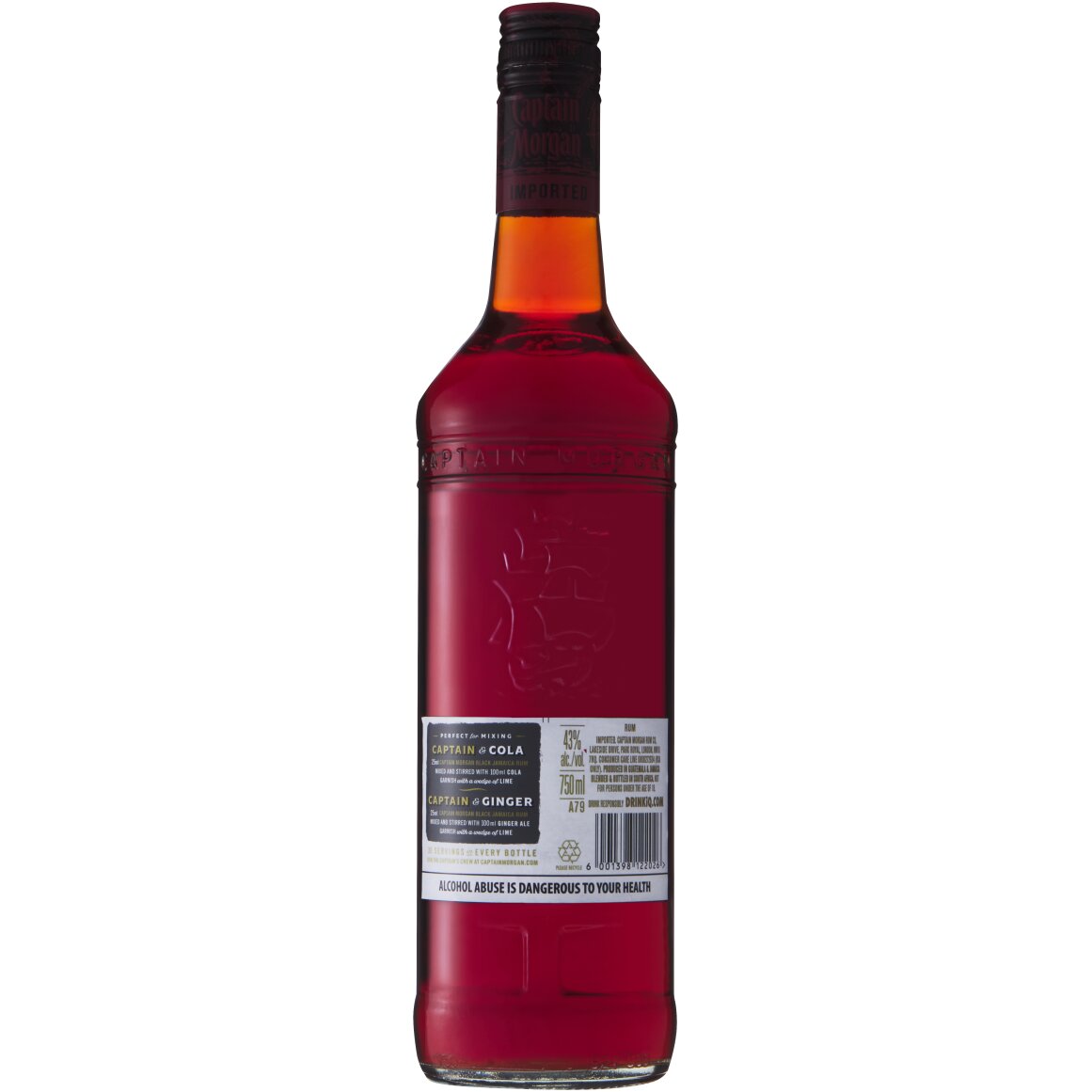Captain Morgan Black Jamaica Rum 750 ml | Woolworths.co.za