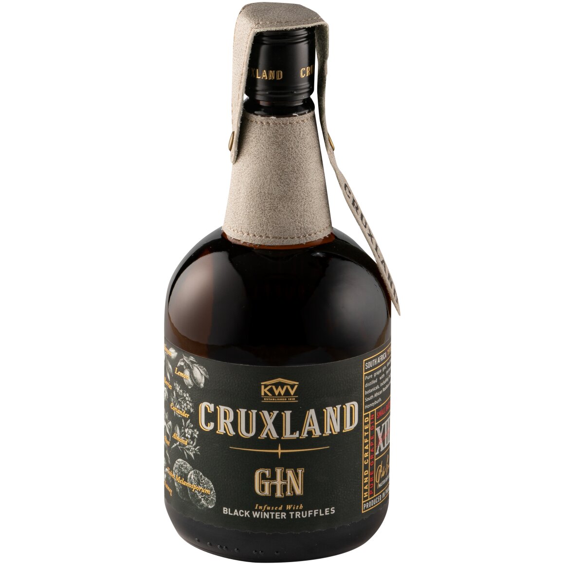 KWV Cruxland London Dry Gin Infused with Black Winter Truffles 750