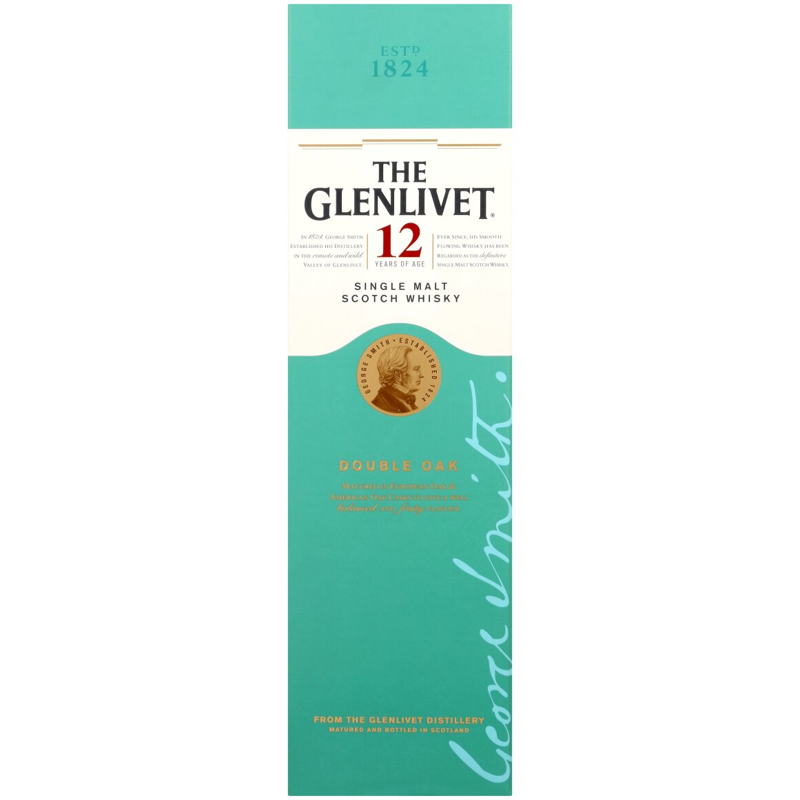 The Glenlivet 12 Year Old Single Malt Speyside Scotch Whisky 750