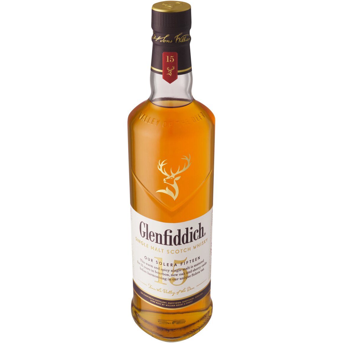 Glenfiddich Solera 15 Year Old Single Malt Scotch Whisky 750 ml