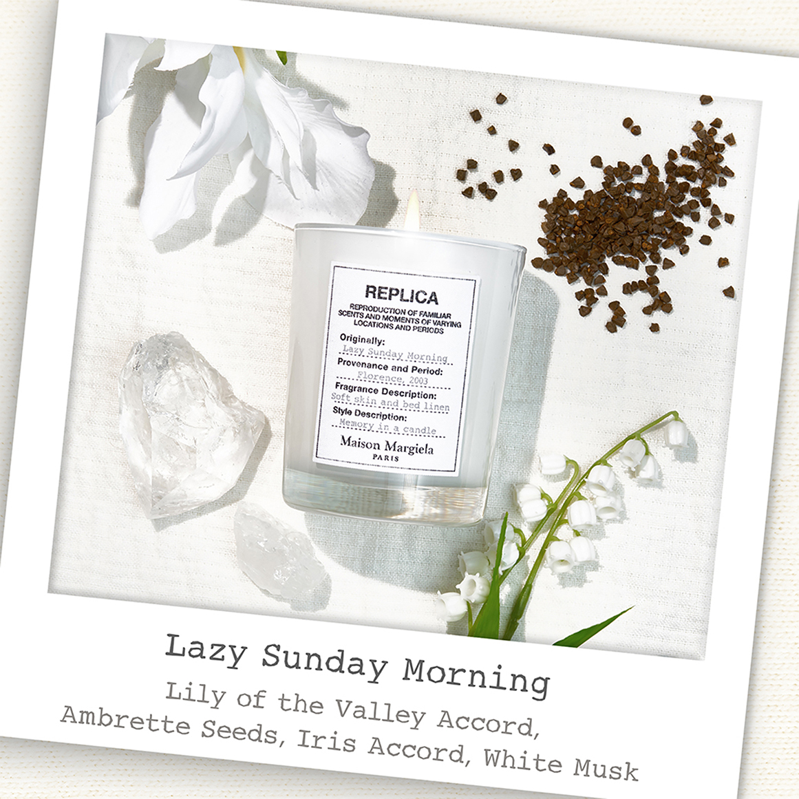 Replica Lazy Sunday Morning Candle