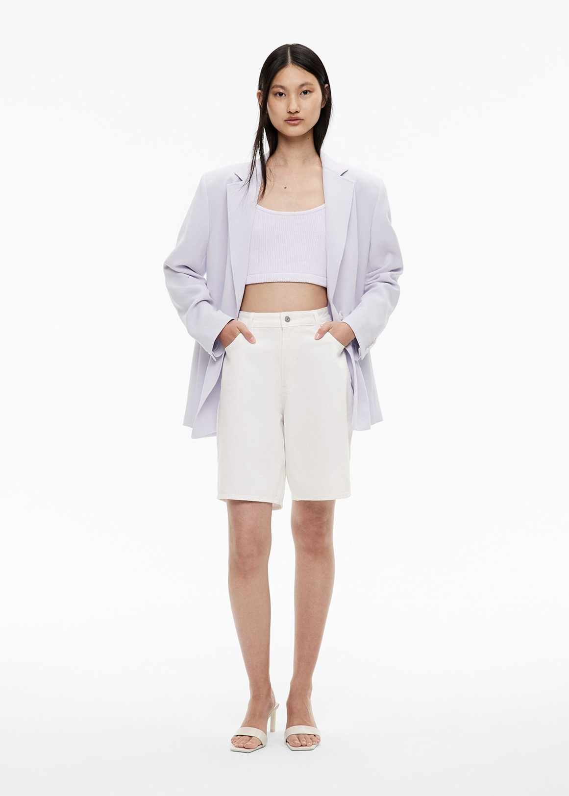 Cropped Rib Knit Top | Woolworths.co.za