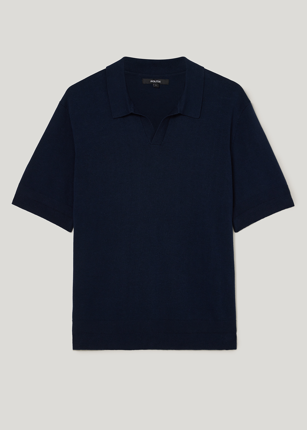 Short Sleeve Trophy Neck Knit | Woolworths.co.za