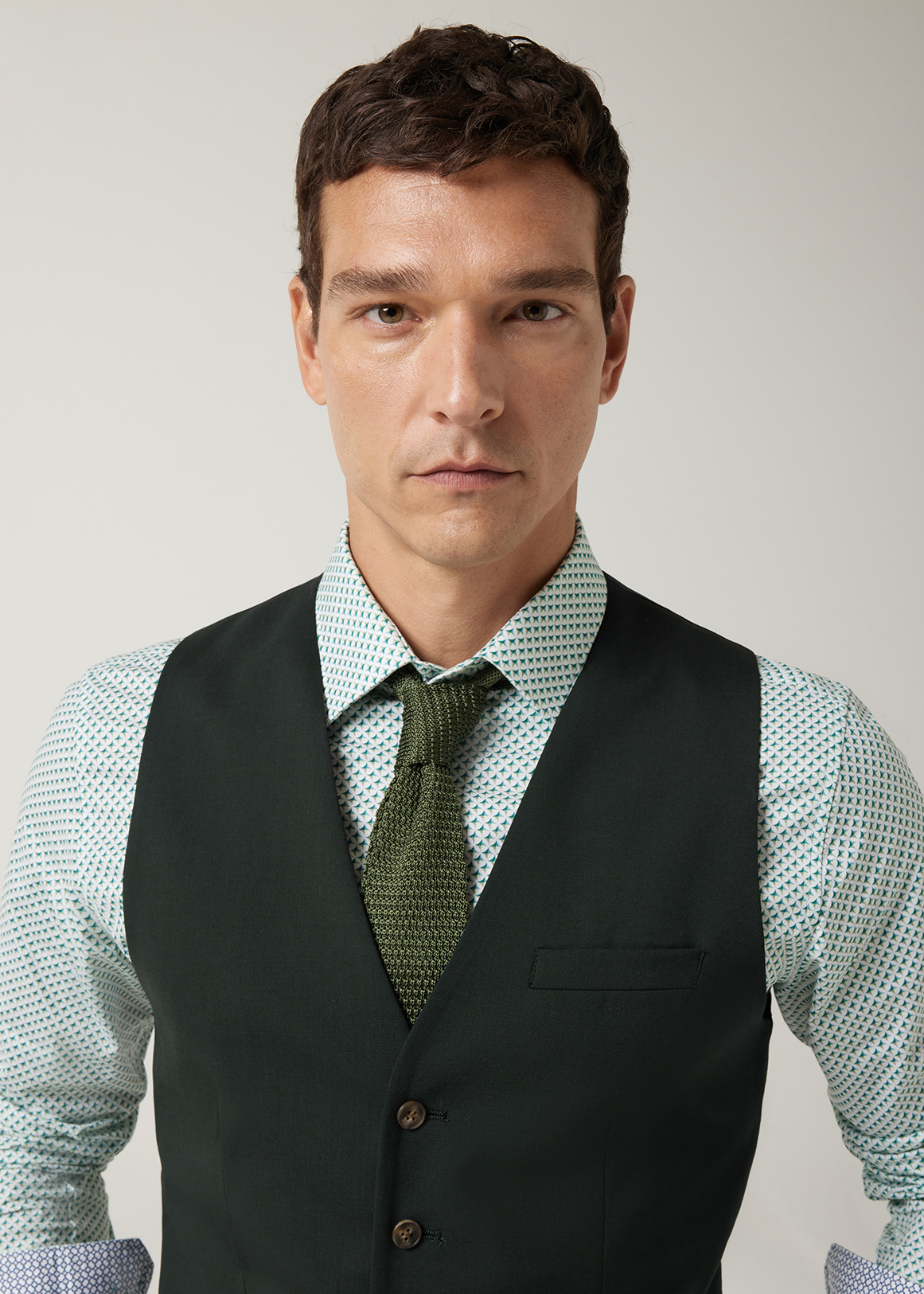 5 Button Tailored Fashion Vest | Woolworths.co.za
