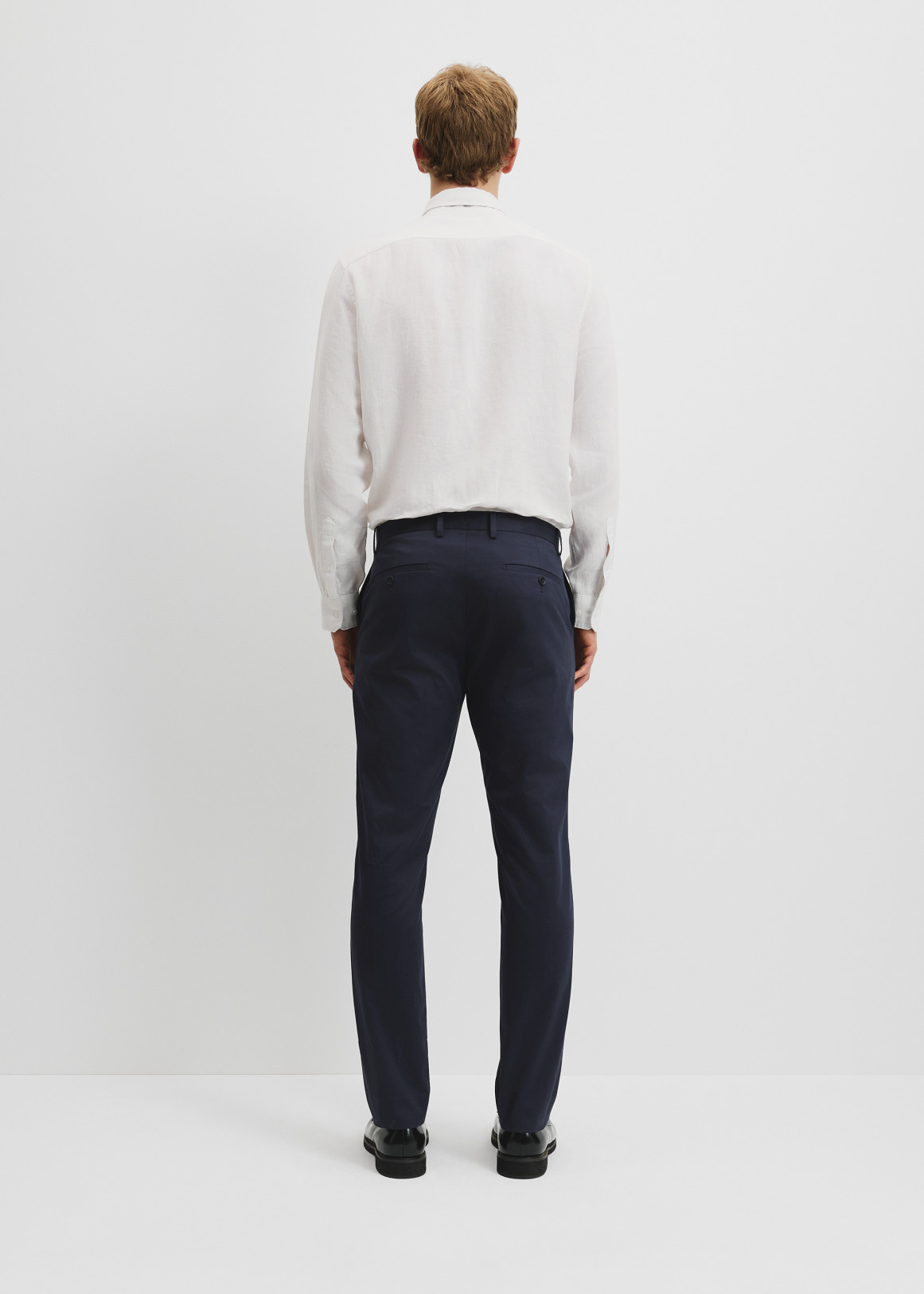 Slim Fit Organically Grown Cotton Stretch Pant | Woolworths.co.za