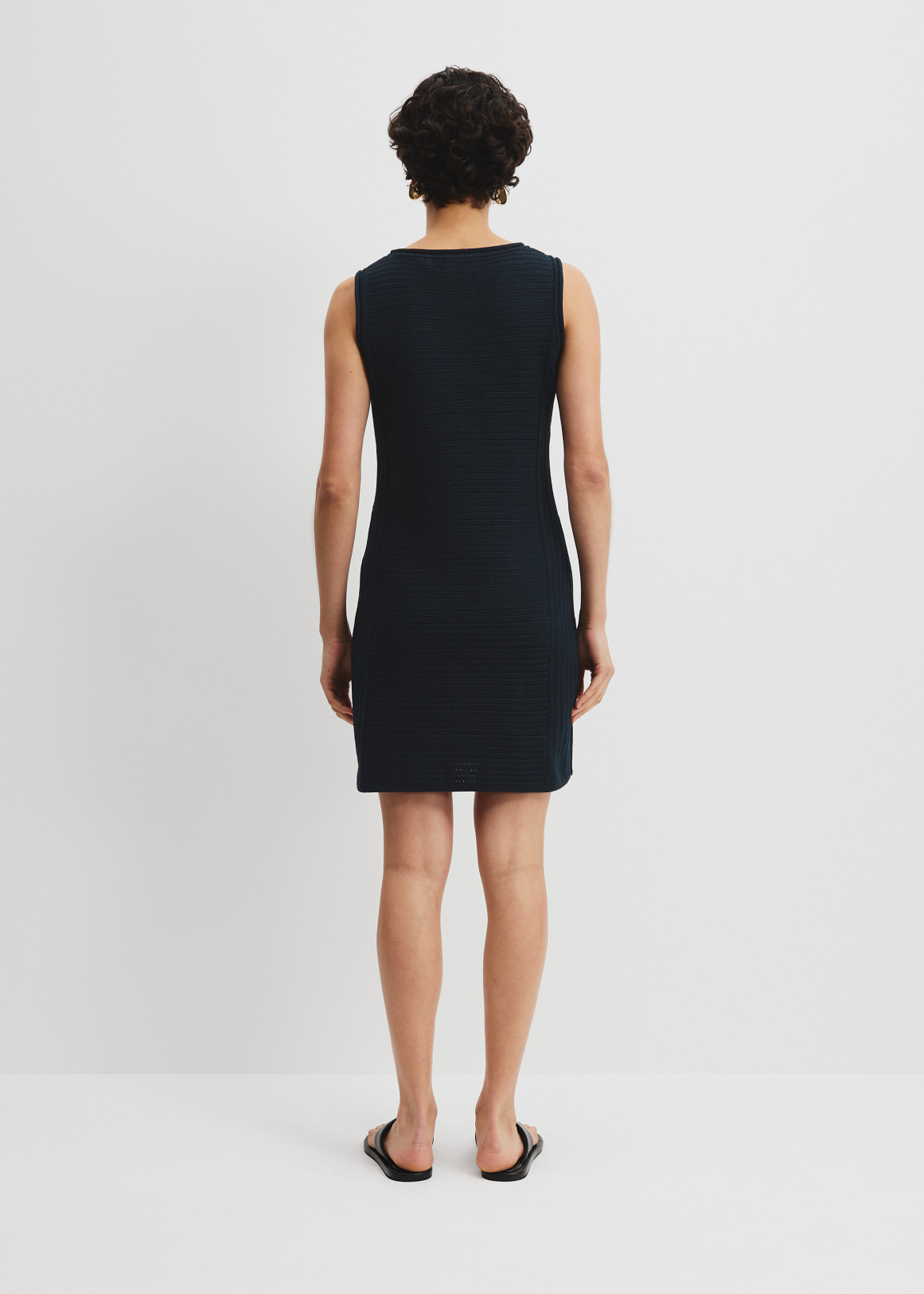 Organically Grown Cotton Crochet Knit Mini Dress | Woolworths.co.za