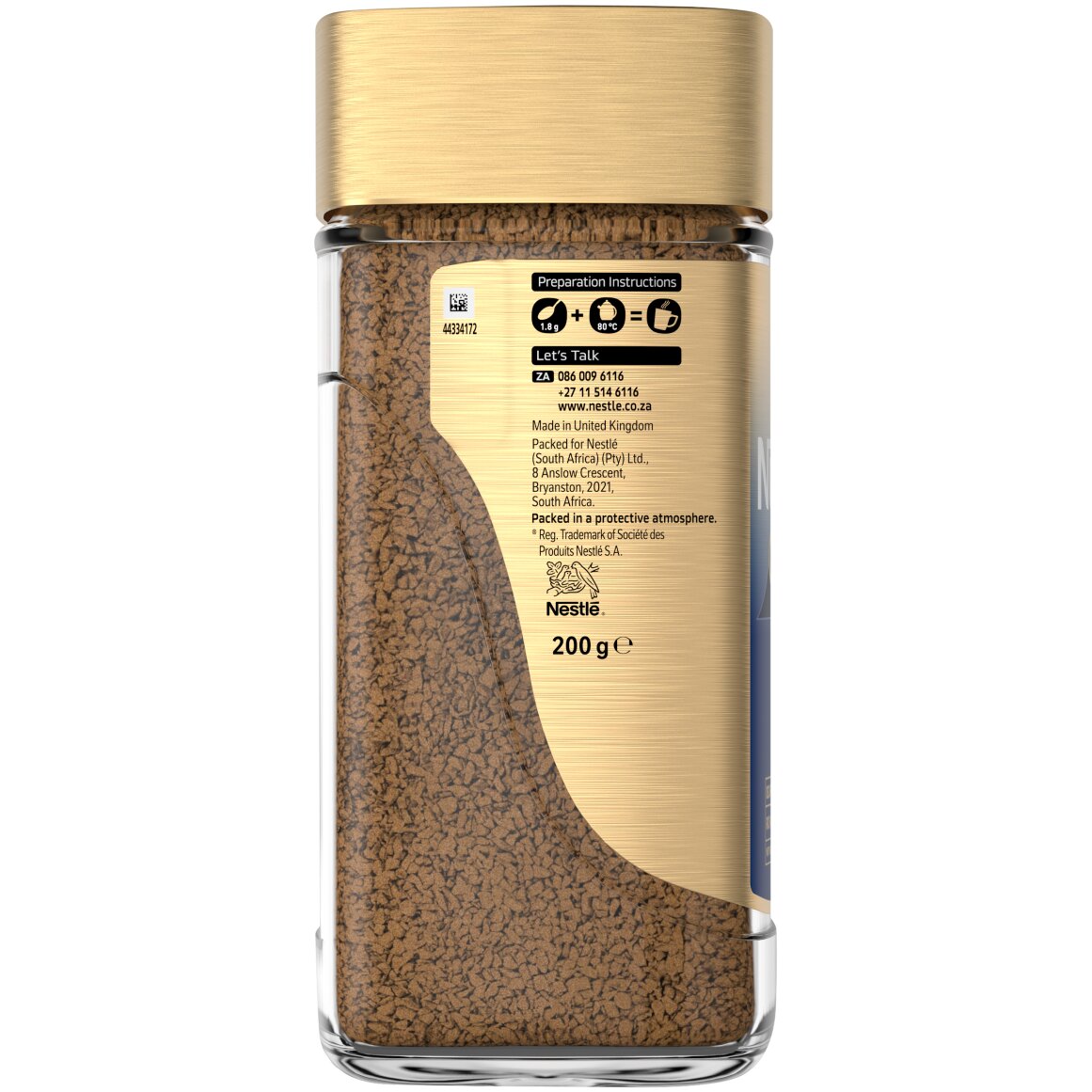 Nescafé Gold Decaf Instant Coffee 200 g | Woolworths.co.za