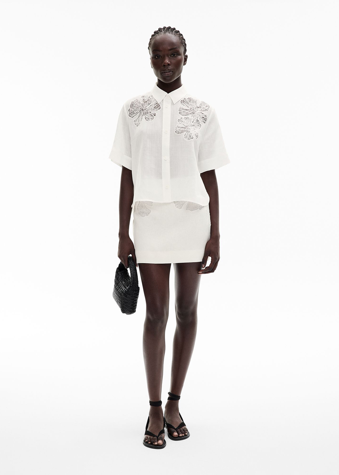 Lace Insert Mini Skirt | Woolworths.co.za