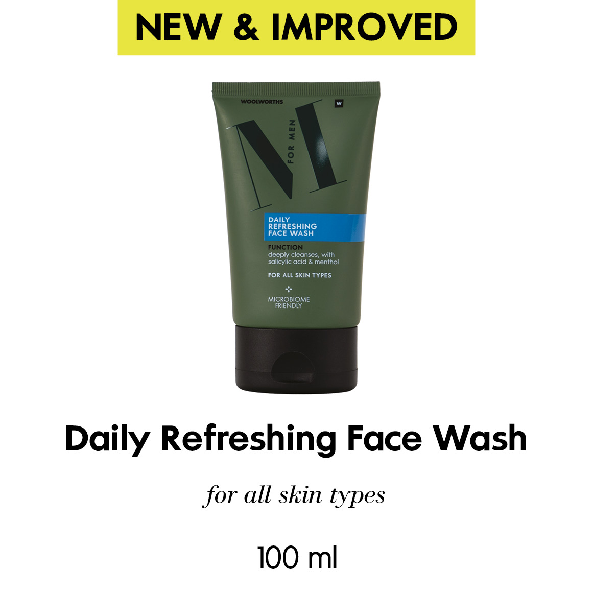 For Men Daily Refreshing Face Wash 100 ml | Woolworths.co.za