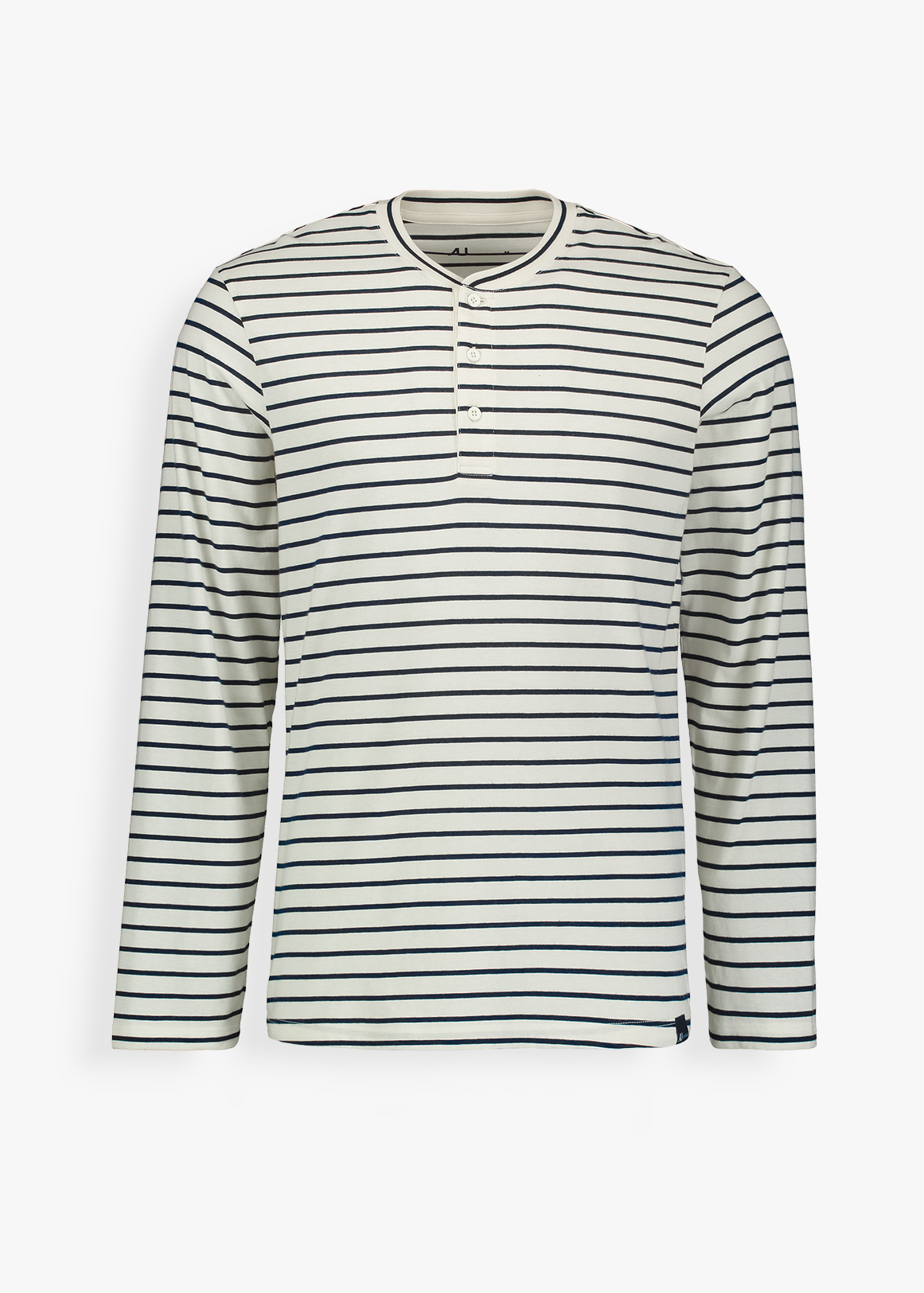 Striped Cotton Henley Sleep T-shirt | Woolworths.co.za