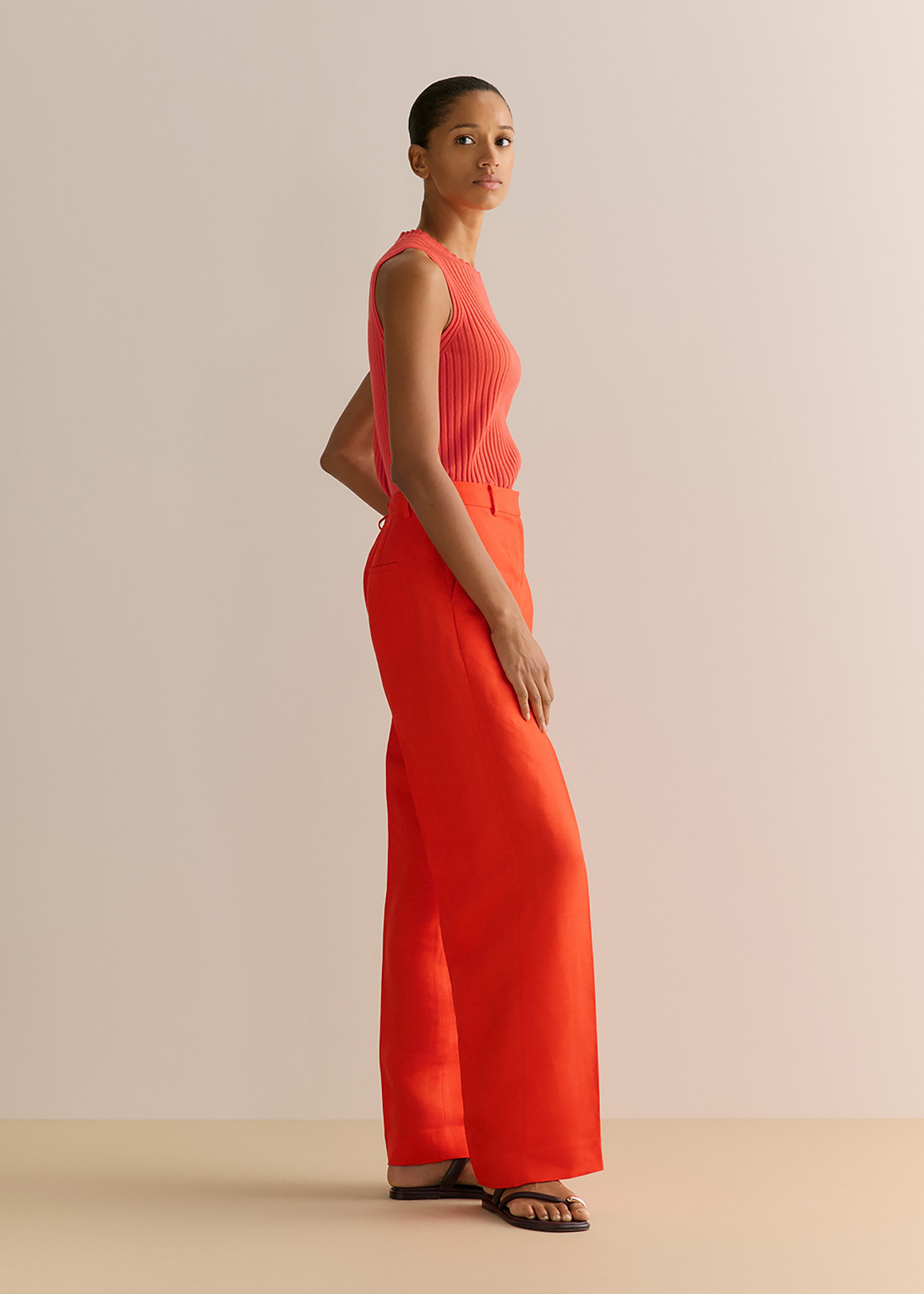 Merino Blend Knit Sleeveless Top | Woolworths.co.za