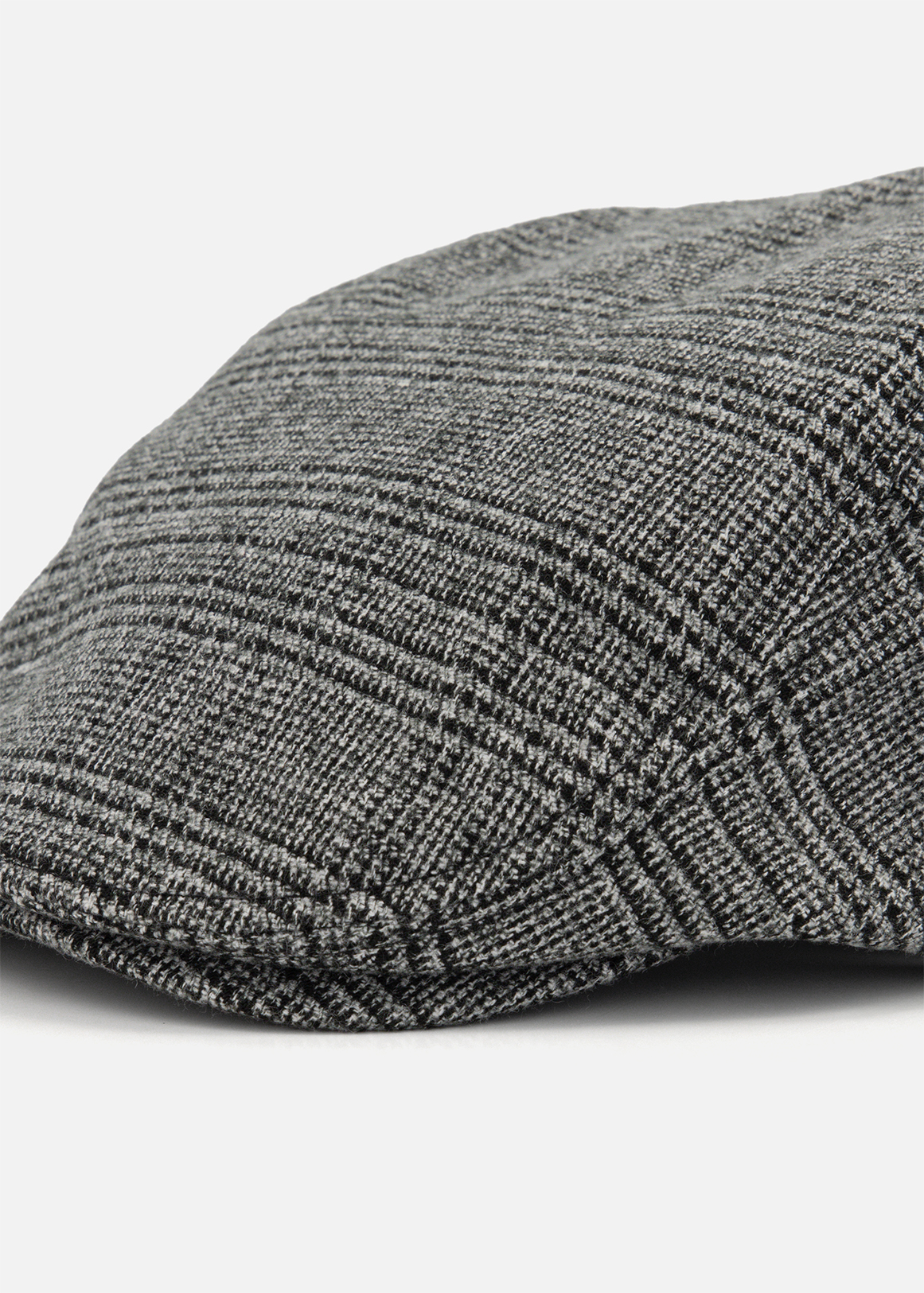 Houndstooth Buckle Detail Flat Cap | Woolworths.co.za