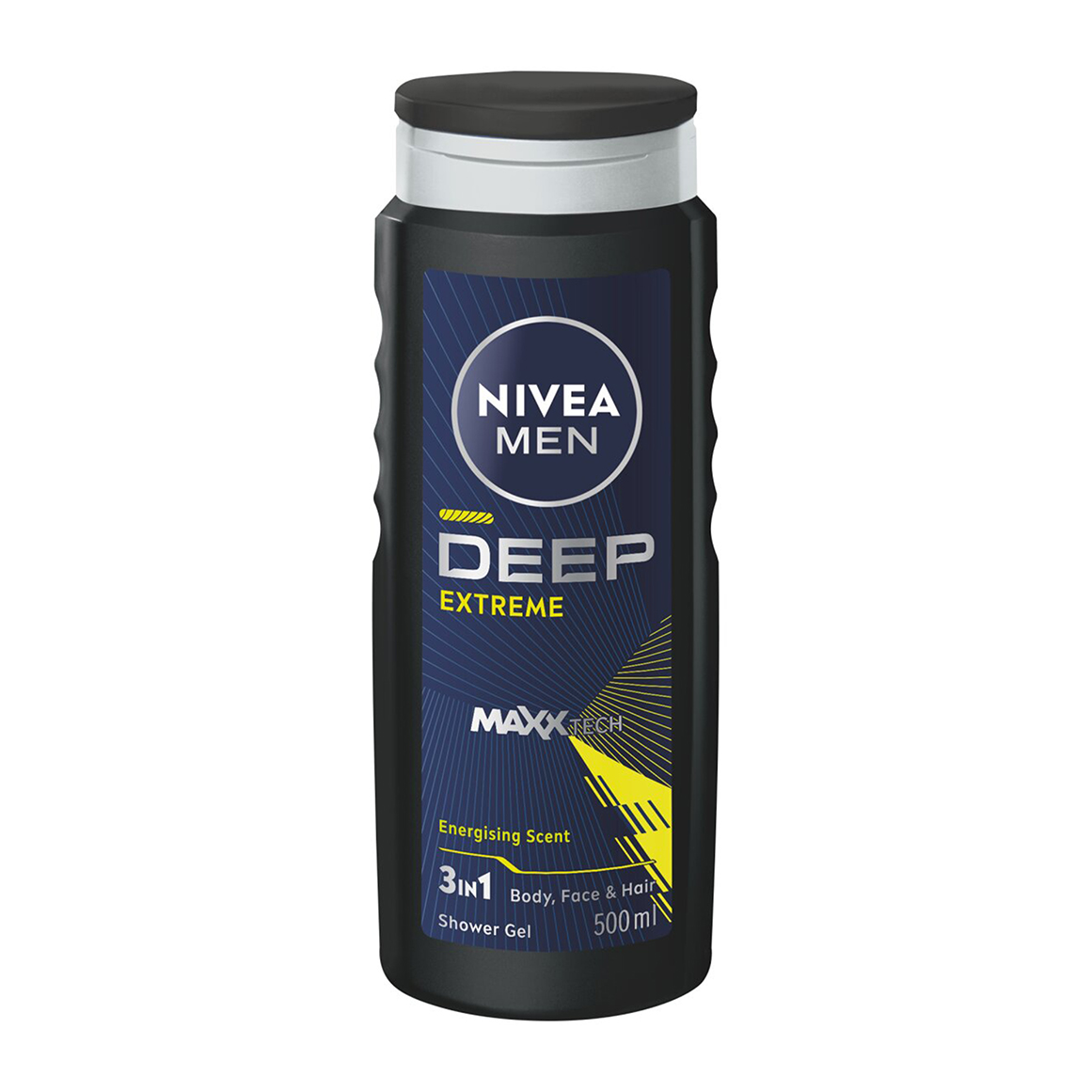 Nivea Men Deep Extreme Energising Shower Gel 500 ml | Woolworths.co.za