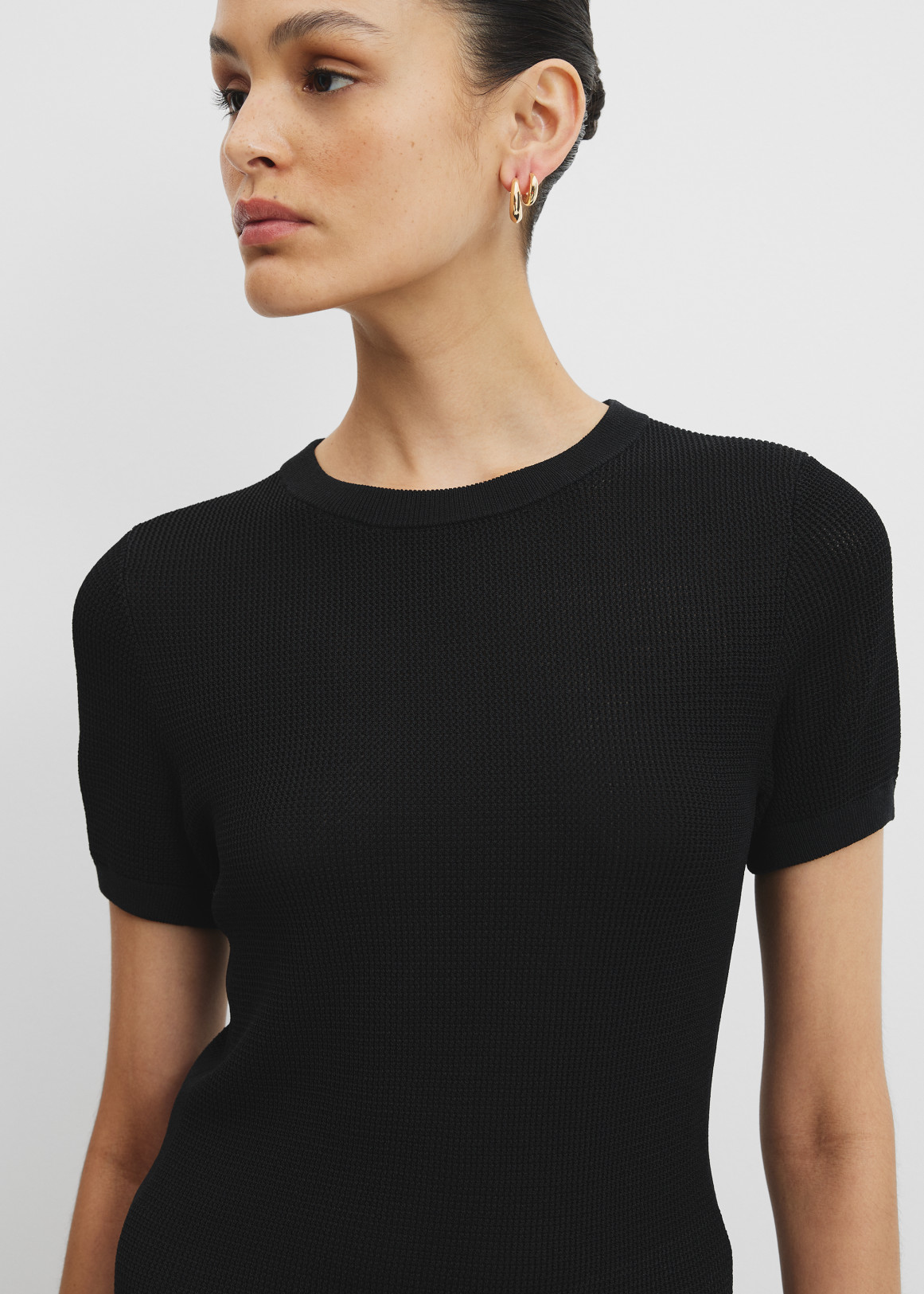 Waffle Knit T-Shirt | Woolworths.co.za